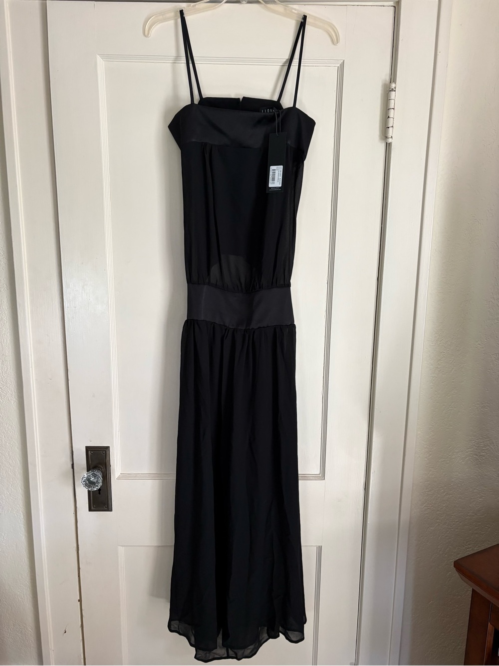 Lioness Gracia Black Maxi Dress
